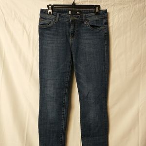 Kut From The Kloth Women's Catherine Boyfriend Denim Blue Jeans